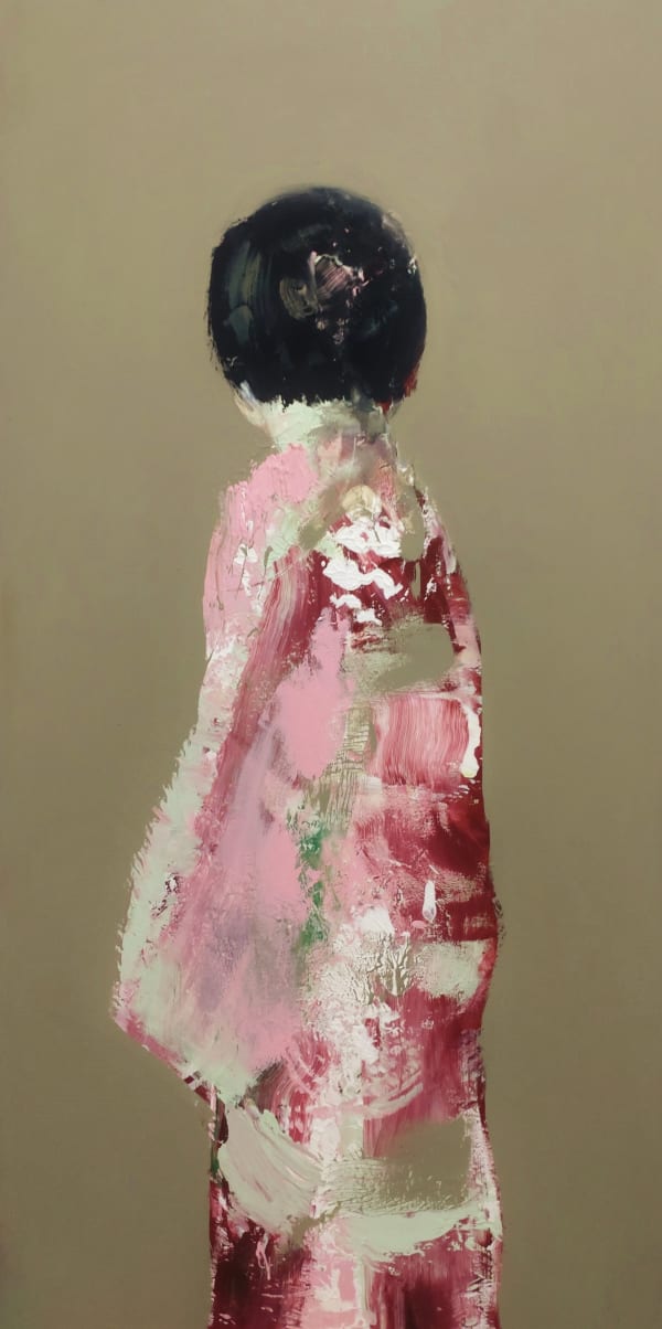Acryl auf Leinwand, 2024, 140 x 70 cm