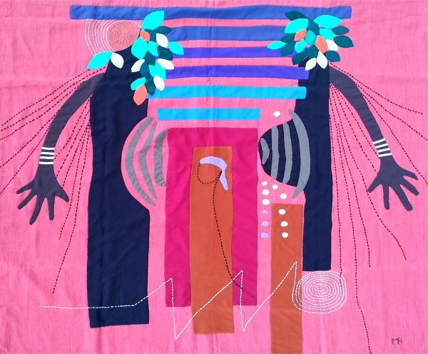 MARIA BELMIRA GUMBE "Female Contextualization", 2019 Tapestry 239 x 289 cm