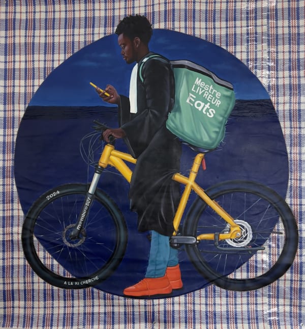 Mambo'o D27 - Trabalho em Branco - Serie: Cailloux, 2025