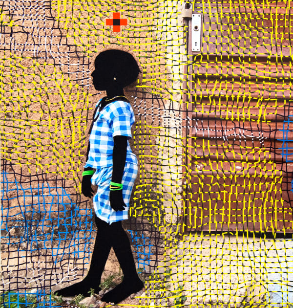 Saïdou Dicko - The gate of border New York, 2019