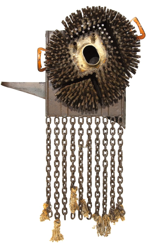 Gonçalo Mabunda - O insubstituível vermelho / The irreplaceable red, 2022