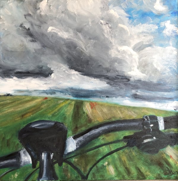 Cycling through space and time