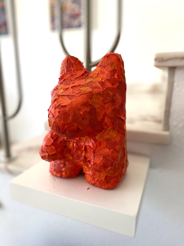 Ana Archer, Ruffle Vermelho, 2019