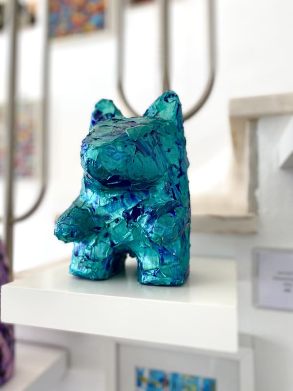 Ana Archer, Ruffle Azul, 2019