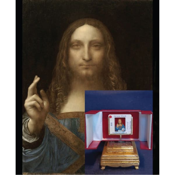 Digital Journal: World's Smallest Rendition of da Vinci's Salvator Mundi Goes up for Auction