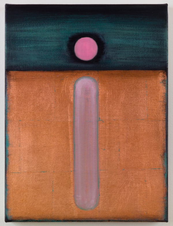 Lisa Beck, Untitled #11, 2017, mixed media, 12 x 9 inches