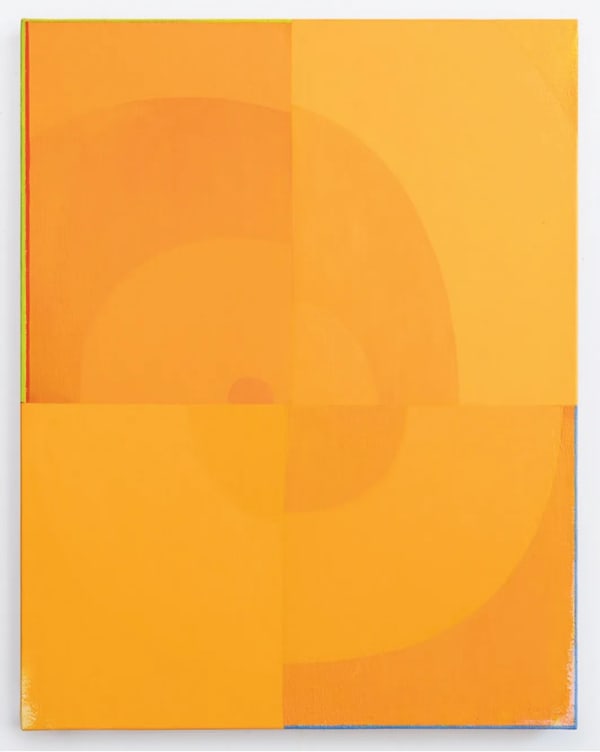 Nathlie Provosty, Untitled (i), 2021, oil on linen, 19 × 15'