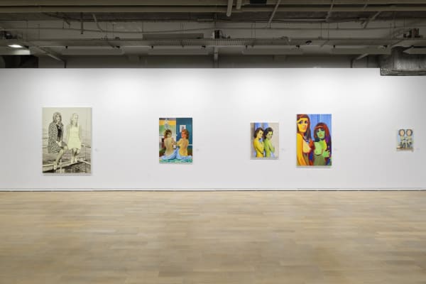 Nina Childress “LOBODY NOVES ME” at Fondation d'entreprise Ricard, Paris, 2020 © Fondation d’entreprise Ricard. Photo : Philippe Chancel