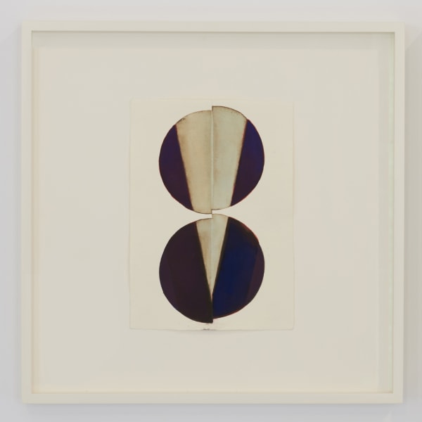 Nathlie Provosty, “Council, Untitled (15–52)” (2015), watercolor and walnut ink on paper, 8 x 6 in (courtesy Nathalie Karg Gallery)