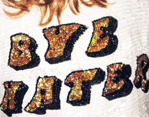 Jessica Craig-Martin, “Bye Hater,” 2017.