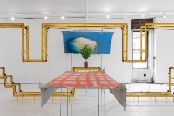 Dorian Gaudin, The Coffee Cup Spring, installation view. Courtesy the artist and Nathalie Karg Gallery.