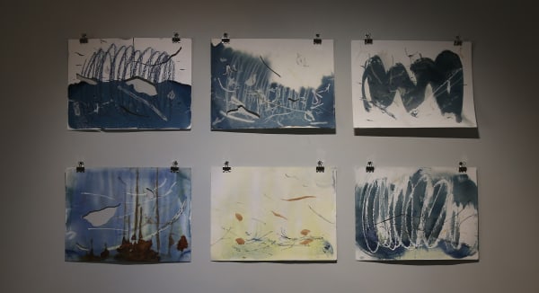 Issay Rodriguez,《沼澤蜂蜜木炭森林》Swamp Honey Charcoal Forest , 2018