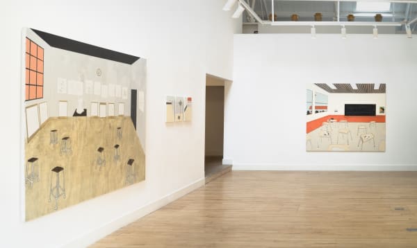 Francisco Rodriguez, The Silence that Lives in Houses, 2021 Installation view
