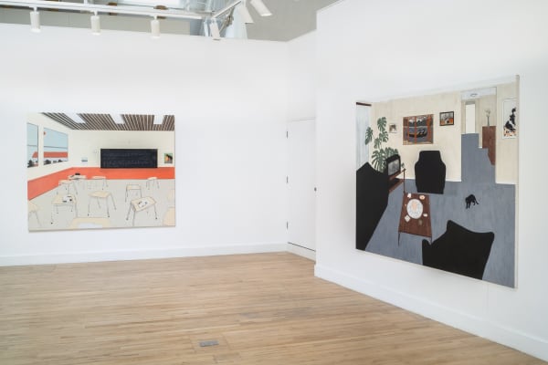 Francisco Rodriguez, The Silence that Lives in Houses, 2021 Installation view