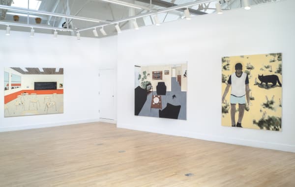 Francisco Rodriguez, The Silence that Lives in Houses, 2021 Installation view