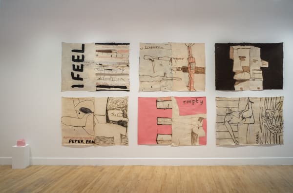 Simon English, Paint Your Wagon, 2021 Installation view