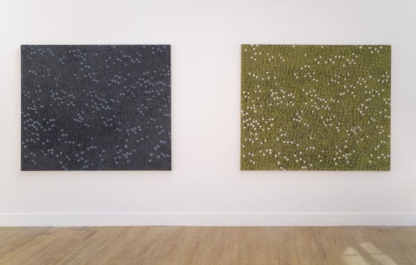 Johnny Izatt-Lowry, By day, but then again by night, 2020 Installation view