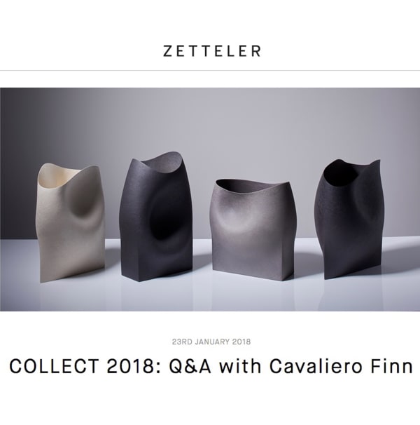 COLLECT 2018: Q&A with Cavaliero Finn