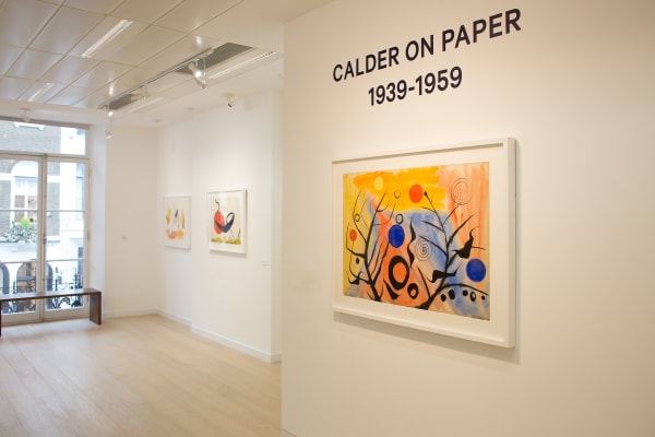 Calder On Paper Installation 3 Lr