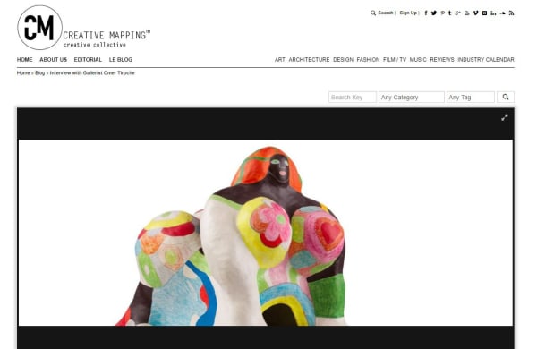 Creative Mapping: Interview with Gallerist Omer Tiroche
