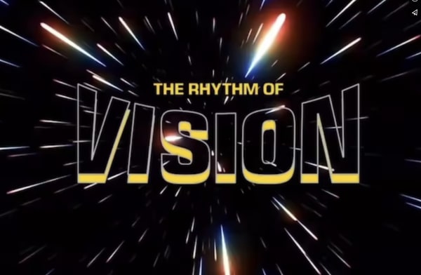 The rhythm of vision