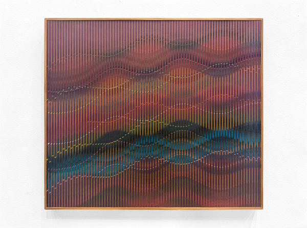 Abraham Palatnik W-891 , 2016 acrílica sobre madeira 72,5 x 83 x 4 cm