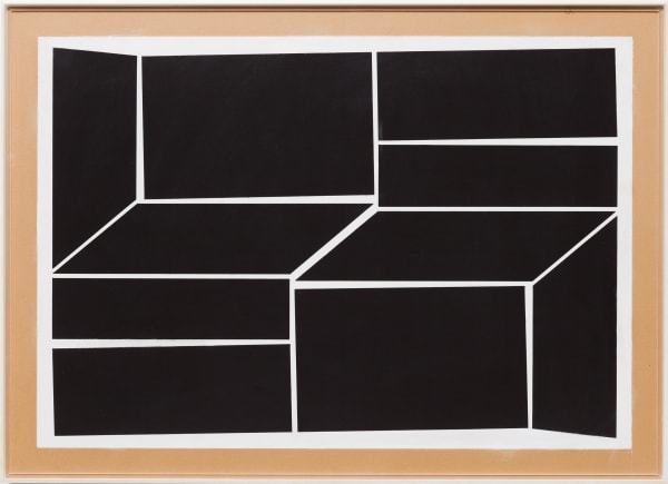 Hélio Oiticica Metaesquema, d. 1950 guache sobre cartão 65 x 46,5 cm