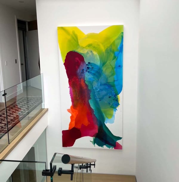 Collector commission, Alberta, Canada. Calgary My Love, 60 x 100 in.