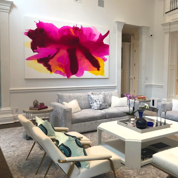 Collector commission, New York. Magical Love, 108 x 68 in.