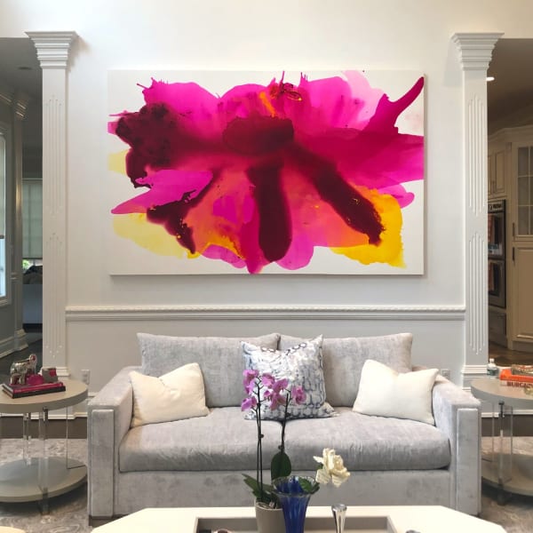 Collector commission, New York. Magical Love, 108 x 68 in.