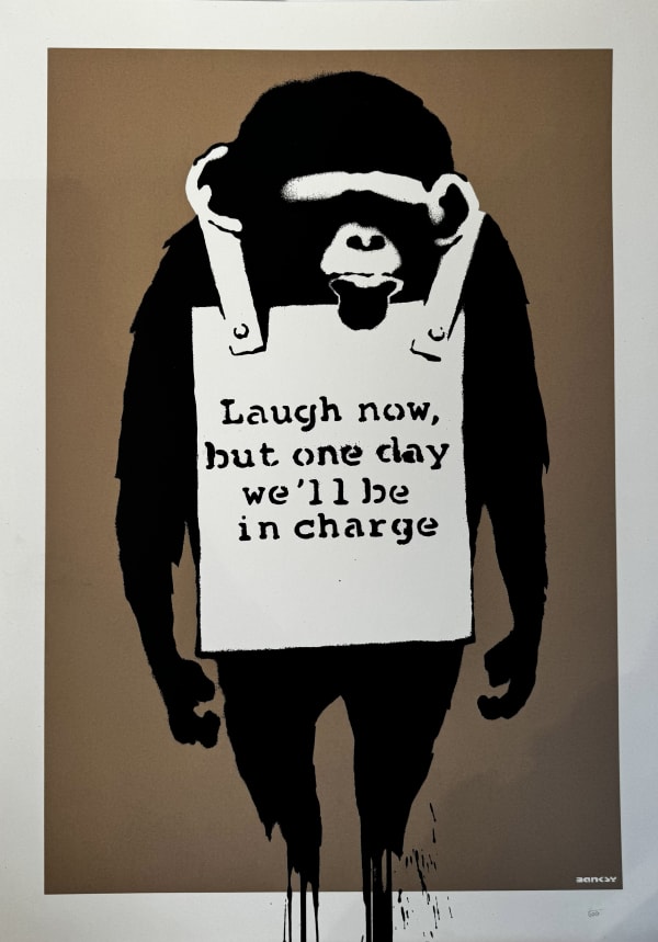 Banksy, Laugh Now, 2003