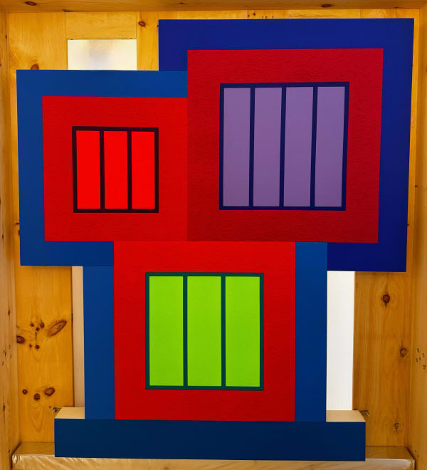 Peter Halley, No Exit, 2022