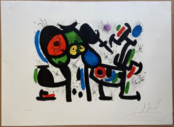 JOAN MIRO, Magie Blanche II, 1981