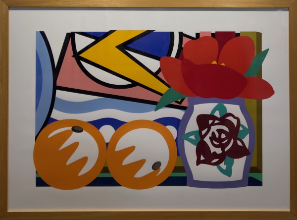 Tom Wesselmann, Still Life Lichtenstein and Two Oranges, 1993