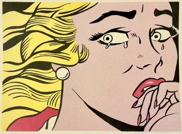 Roy Lichtenstein , Crying Girl, 1963
