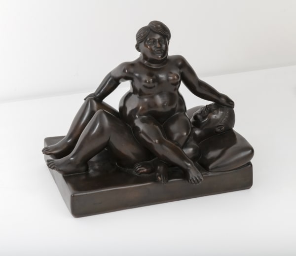 FERNANDO BOTERO, Man and woman, 1989