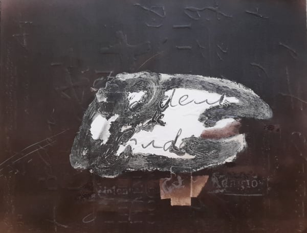 antoni tapies variation on a musical theme X available galeria cortina