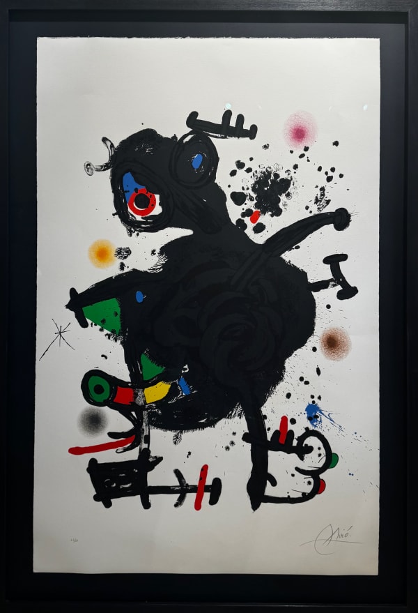 JOAN MIRÓ, Le gourou déployé
