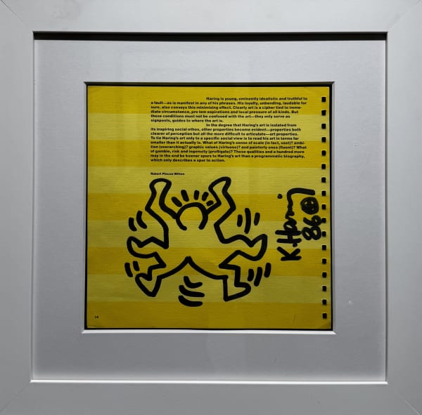Keit Haring, Drawing, 1986