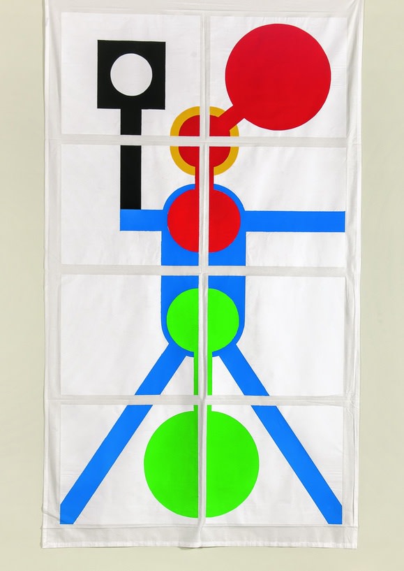 Matt Mullican, “Big Chart” as anatomy. 1975, 2019