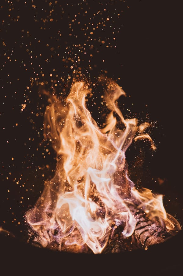 Fire destroys, but it also purifies...