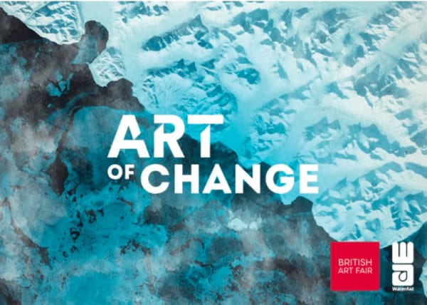 Rosannagh makes Saatchi Gallery & British Art Fair debut for WaterAid’s ‘Art of Change’ exhibition