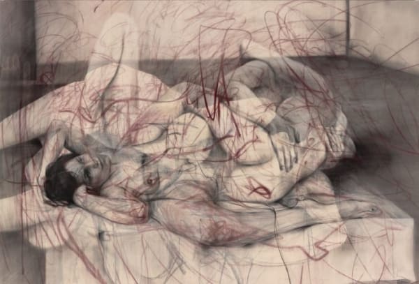 Jenny Saville (b.1970), One Out of Two (Symposium), 2016 Edition: 2/25AP, Digital print on Somerset watercolour paper, 42 x 59.4cm © Jenny Saville