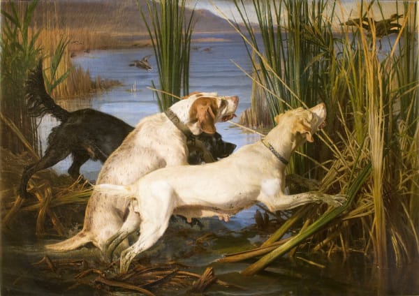 Nicola PALIZZI Scena di caccia, 1863