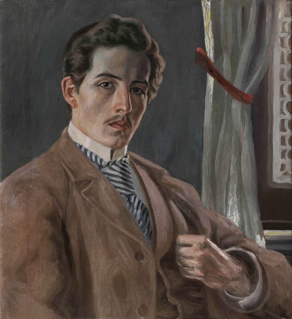 HILDING WERNER, Portrait of Harry Werner, 1899 • Antonacci Lapiccirella Fine art, Roma