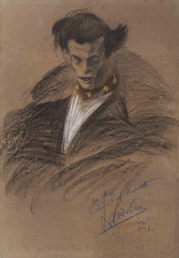 Lorenzo VIANI, Ritratto di Raffaele Viviani, 1928