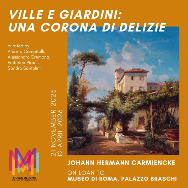 Dipinto di Carmiencke in mostra a Palazzo Braschi, Museo di Roma