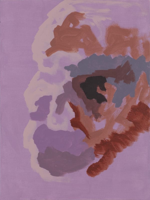 Gieve Patel Head Acrylic on canvas 24 x 18 in | 61 x 46 cm 2022