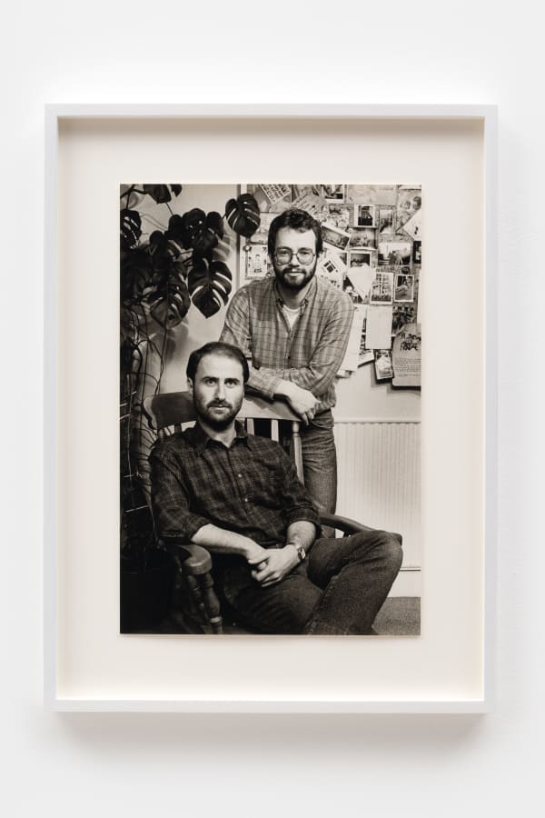 Sunil Gupta Lovers - Ten Years On, (Eddie & Jeff) Silver gelatin print 19 x 13 in 1984-85