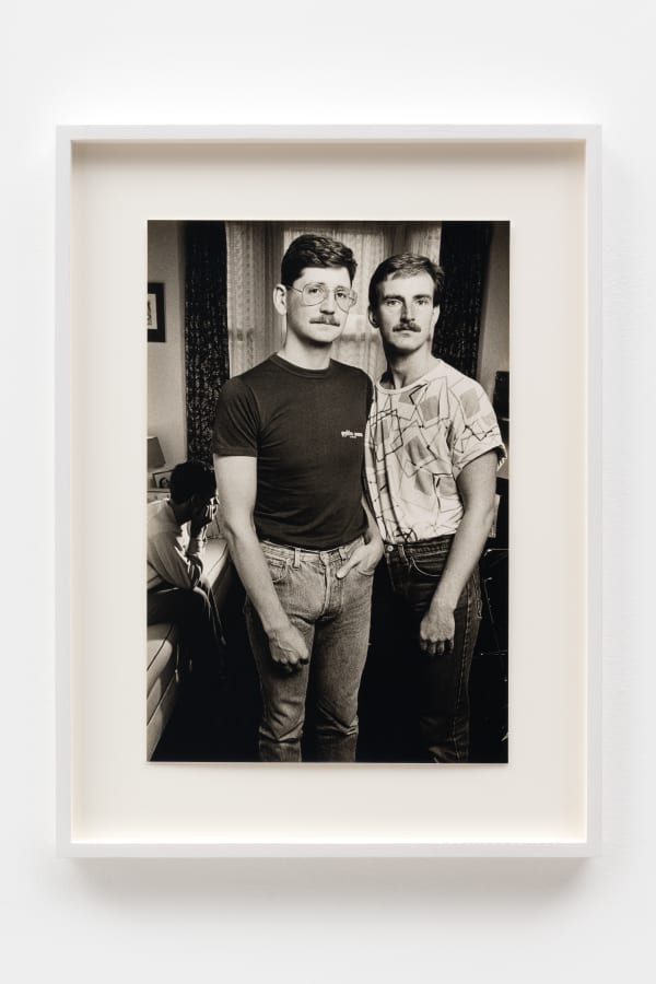 Sunil Gupta Lovers - Ten Years On, (John & John) Silver gelatin print 19 x 13 in 1984-85